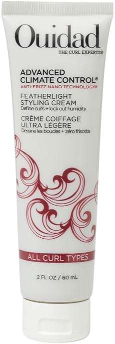 Ouidad Advanced Climate Control Styling Cream for Curly Hair – Featherlight Curl Cream for Hydrated, Shiny & Frizz-Free Definition, Flexible, Soft Hold For All Curl Types, Sulfate-Free - Image 1