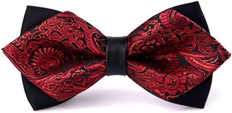 Flairs New York Gentleman's Diamond Pointed Pre-Tied Bow Tie - Image 1