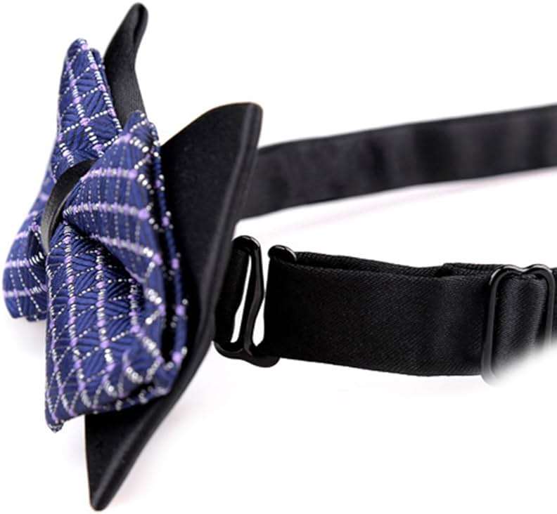Flairs New York Gentleman's Diamond Pointed Pre-Tied Bow Tie - Image 3