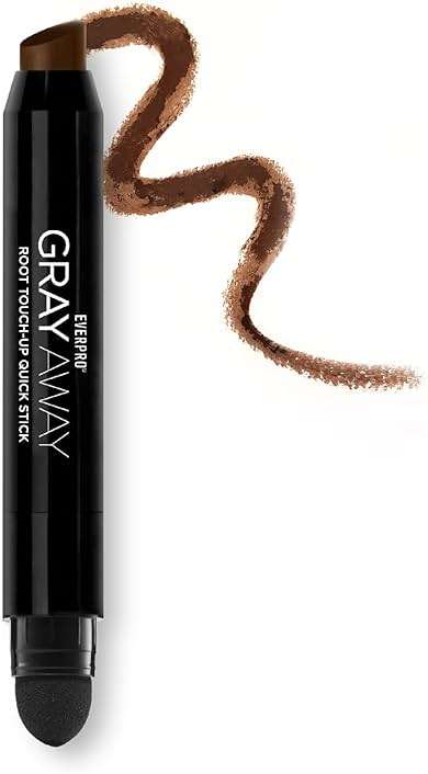 EVERPRO Gray Away Root Touchup Quick Stick, Light Brown, 0.1 Oz - Image 5