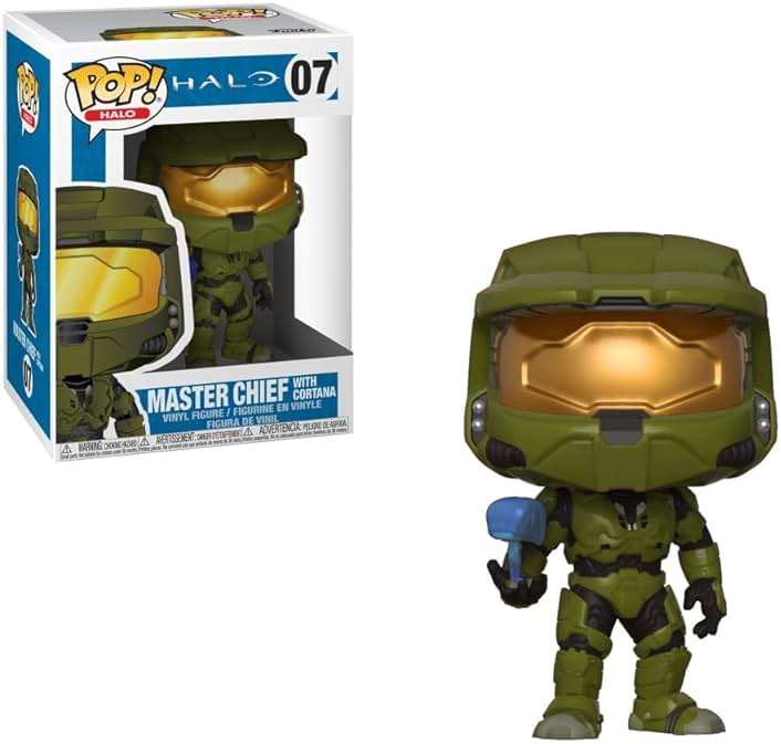 Funko POP! Games: Halo - Master ChiefF with Cortana - Collectible Vinyl Figure - Gift Idea - Official Merchandise - for Kids & Adults - Video Games Fans - Model Figure for Collectors and Display - Image 1