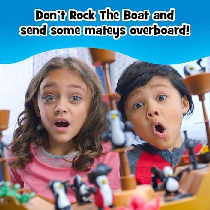 Don’t Rock the Boat Board Game-Kids Games, Family Games for Kids and Adults, Board Games for Family Night, Multi-Player Board Games, Builds Hand & Eye Coordination, Balancing Toy, Ages 5+ - Image 3