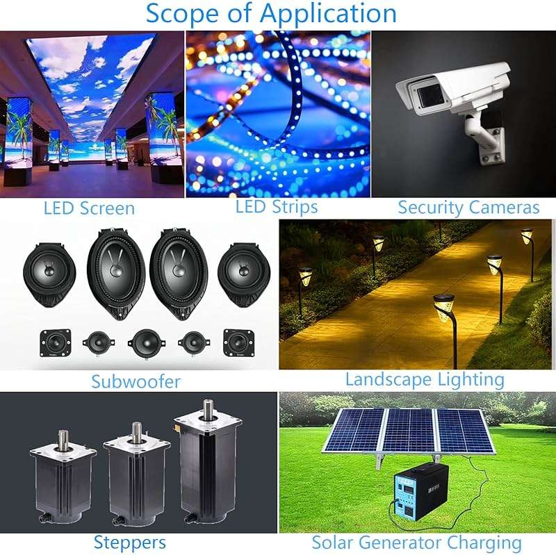 48V 10.4A 500W DC Switching Power Supply Adapter PSU AC-DC 48Volt Industrial Transformer Converter 0-8/5amps Drive Sensor System Lamp Meter Controller Servos Ultraso Electric Motor Fan SMPS 110V/220V - Image 6