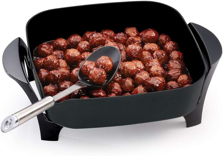 Presto 07117 12" Electric Skillet with glass cover - Image 5