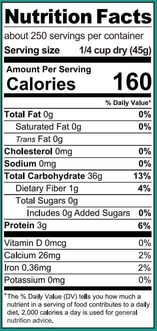 Ralston Family Farms Traditional White Rice, 25 lb Bucket - Long Grain, Non-GMO, Gluten-Free - American Grown, Emergency Food Supply & High-Volume Pantry Staple - Image 2