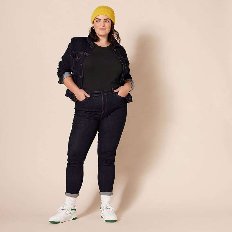 Amazon Essentials Women's Regular-Fit Long-Sleeve Crewneck T-Shirt (Available in Plus Size) - Image 8