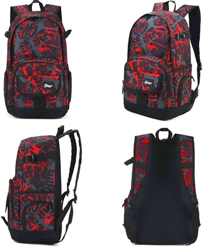rickyh style School Backpack Travel Bag for Men & Women Lightweight College Back Pack with Laptop Compartmen - Image 3