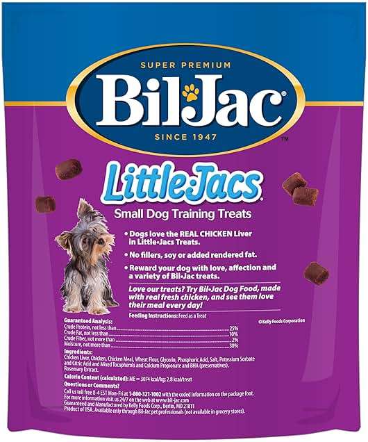 Bil-Jac Little-Jacs Small Dog Training Treats | Soft Chicken Liver Recipe | 16 oz (3-Pack) - Image 2