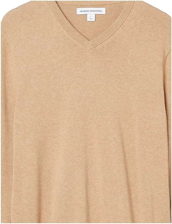 Amazon Essentials Men's Regular Fit Cotton V-Neck Pullover Sweater (Available in Big & Tall) - Image 9