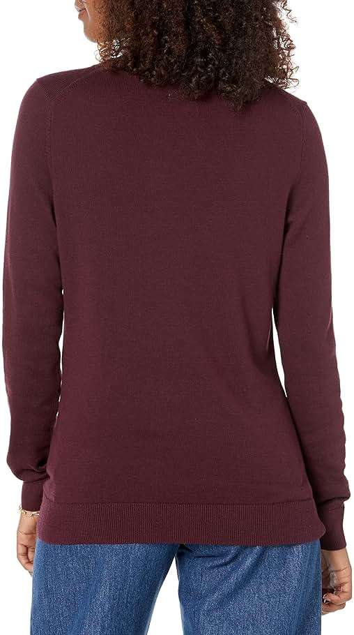 Amazon Essentials Women's Long-Sleeve Lightweight Crewneck Sweater (Available in Plus Size) - Image 3