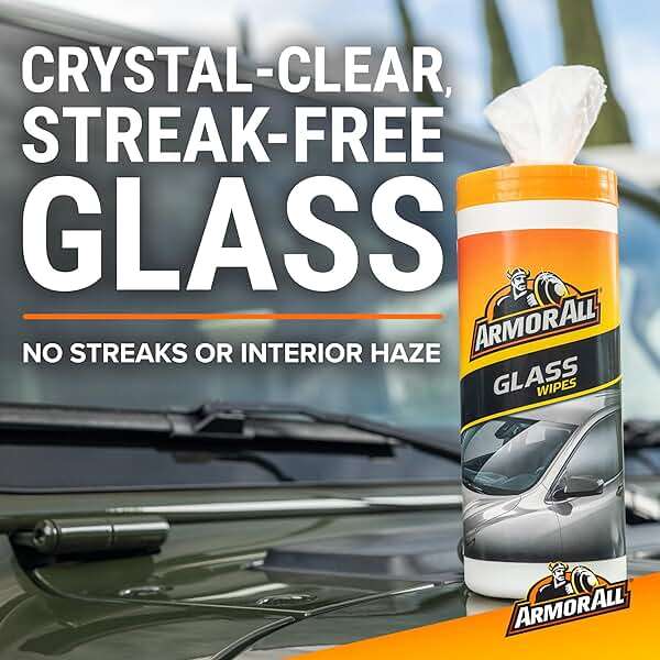 Armor All Car Interior Value Pack, 90 Count, Includes Auto Glass Cleaner, Cleaning Wipes and Protectant Wipes - Image 2