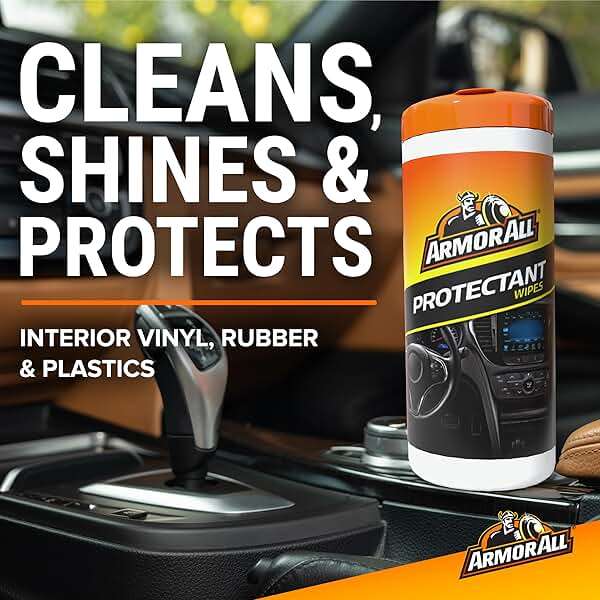 Armor All Car Interior Value Pack, 90 Count, Includes Auto Glass Cleaner, Cleaning Wipes and Protectant Wipes - Image 4