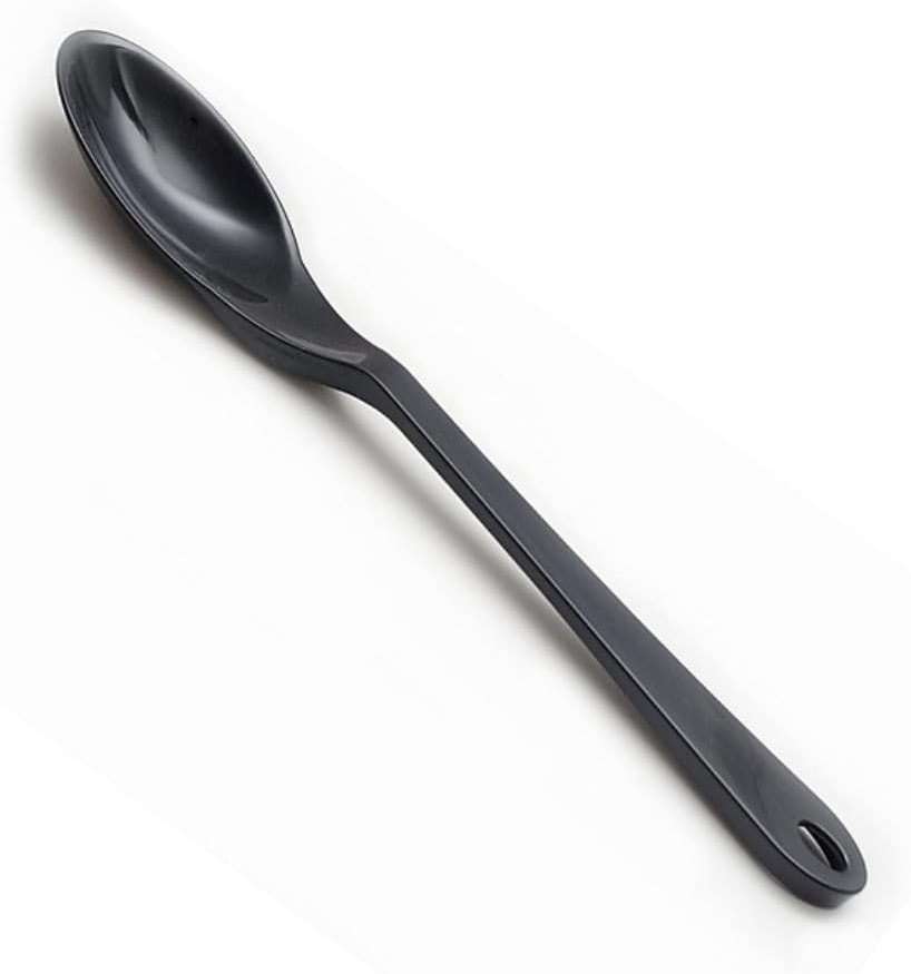 Knork Black Plastic Large Serving Spoon 6 Piece - Image 1