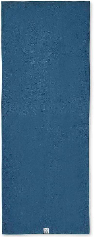 Gaiam Yoga Towel - Mat Sized Active Dry Non Slip Moisture Wicking Sweat Absorbent Microfiber Hot Yoga Towel for Women & Men | Stay-Put Corner Pockets (70" Long x 26" Wide) - Image 2