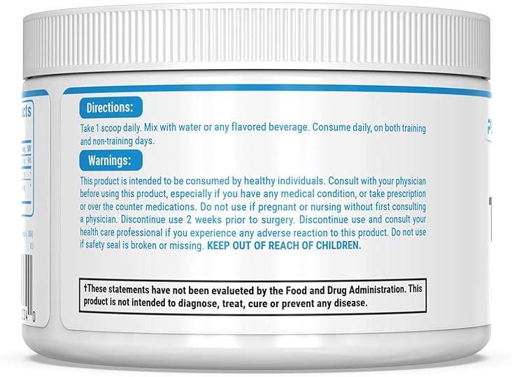 PEScience TruCreatine+ Creatine Monohydrate Powder, Micronized Creapure Creatine for Women & Men, Supports Muscle Growth, Strength & Recovery, Cognition, 30 Servings, Unflavored - Image 8