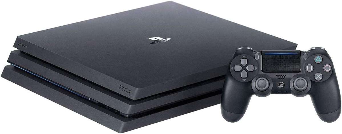 Sony - PlayStation 4 Pro Console (3002470) Jet Black - 1TB - Renewed - Image 1