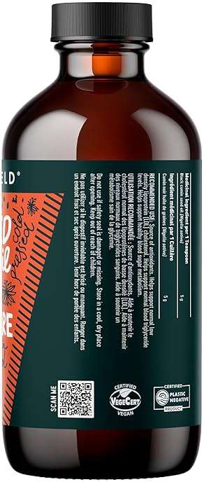 Freshfield Black Seed Oil | Vegan Friendly, Thymoquinone, Premium (Black Cumin Seed Oil, Nigella Sativa) | Cold Pressed | Ultra Strength | Pure and 100% Natural. 8 oz Liquid - Image 6