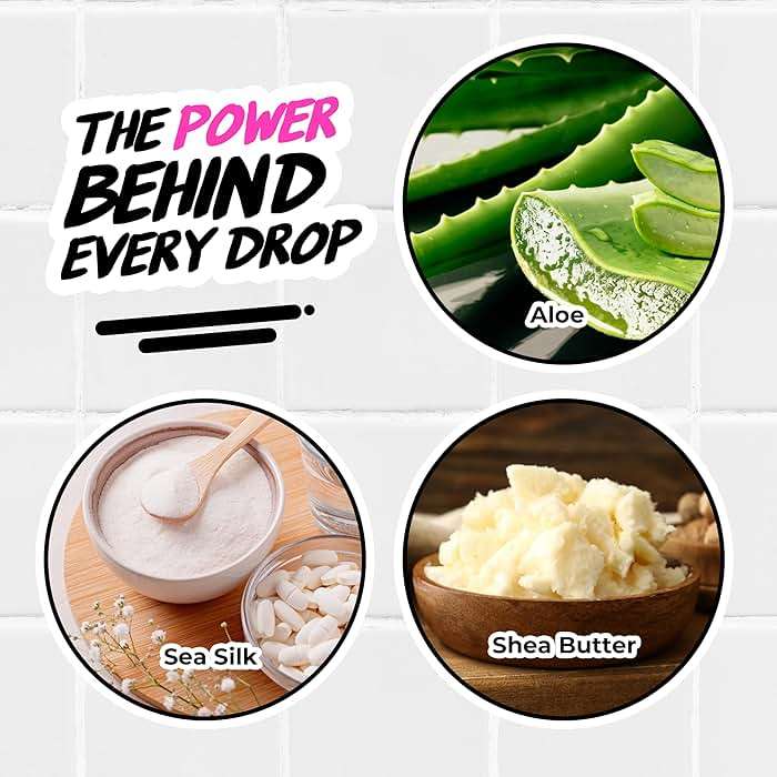 The Doux - FRESH RINSE Moisturizing Conditioner - Hydrating Hair Conditioner - Contains Shea Butter and Sea Silk - Sulfate-Free, Paraben-Free - Image 5