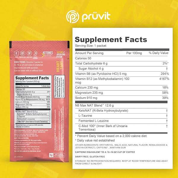 PRÜVIT Keto//OS NAT® Heart Tart Supplements – Charged - (20 Count) - Image 2