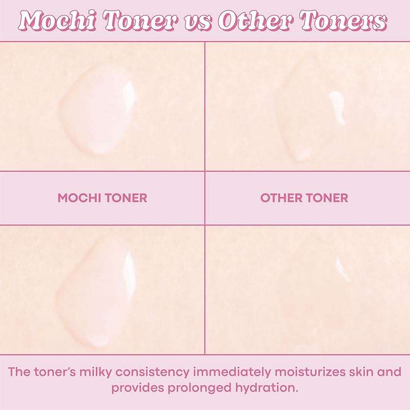 TONYMOLY Wonder Ceramide Mochi Milky Toner – 5,000 ppb Ceramide Barrier Repair Toner for Dry & Sensitive Skin – Hydrating Korean Glass Skin Essence, 16.9 fl oz / 500ml Value Size - Image 3