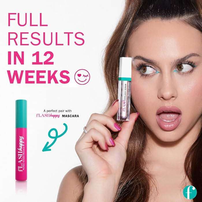 fLASH Eyelash Serum for Longer-Looking Natural Lashes - Enhances & Strengthens, Safe & Effective Formula for Contact Wearers & Sensitive Eyes, 3 Month Supply - 2mL (0.07 Fl Oz) - Image 5