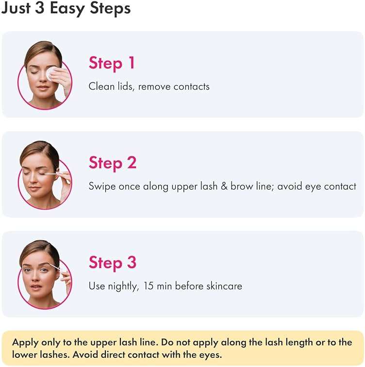 TOPLASH Eyelash Growth Serum - Innovative Formula for Longer, Thicker, Fuller Brows & Lashes - Natural, Cruelty-Free & Hypoallergenic - 0.10 fl.oz. - Image 6