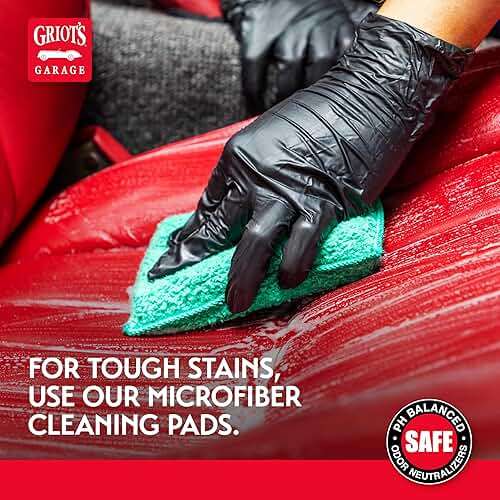 Griot's Garage Odor Neutralizing Leather Cleaner for Car Seats, Dashboard, Door Panels, Eliminates Unwanted Smells, 10971, 22oz - Image 5