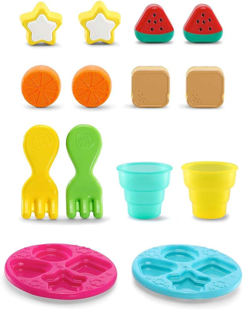 LeapFrog Shapes and Sharing Picnic Basket, Pink - Image 4