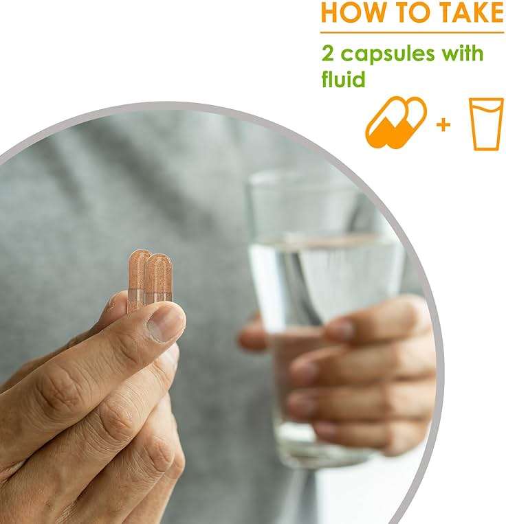 VH Nutrition | FoodBoost MAX | 1300mg Appetite Stimulant* Weight Gain Pills* for Men and Women | Formulated with Gentian, Turmuric, Fennel | 120 Capsules - Image 6