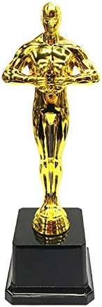 EBTOYS Gold Award Trophies for Party Celebrations, Ceremony, Appreciation, Awards for Teachers and Students, 2-Pack - Image 2