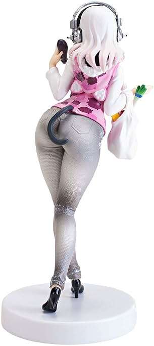 Furyu 7" Nitro Super Sonic: 10th Anniversary Figure Super Sonico-san Figure (Pink Version) - Image 3