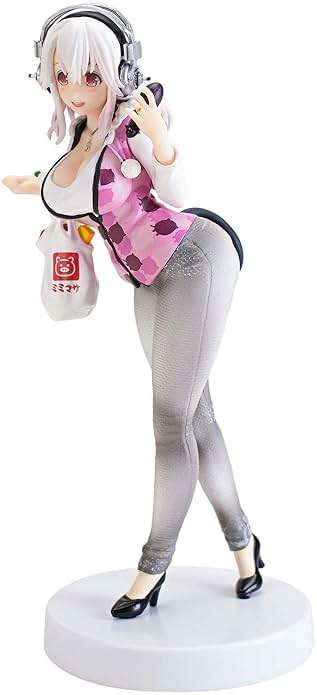 Furyu 7" Nitro Super Sonic: 10th Anniversary Figure Super Sonico-san Figure (Pink Version) - Image 4