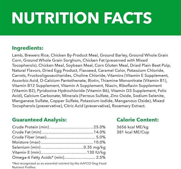 IAMS Proactive Health Dry Dog Food, Adult Dog Food Dry Recipe, Lamb & Rice, 30 lb. Bag - Image 5
