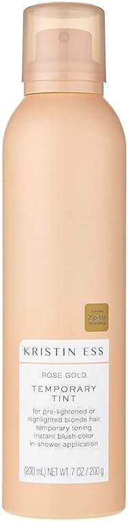 Kristin Ess Rose Gold Temporary Tint Spray, 7 Ounce - Image 1