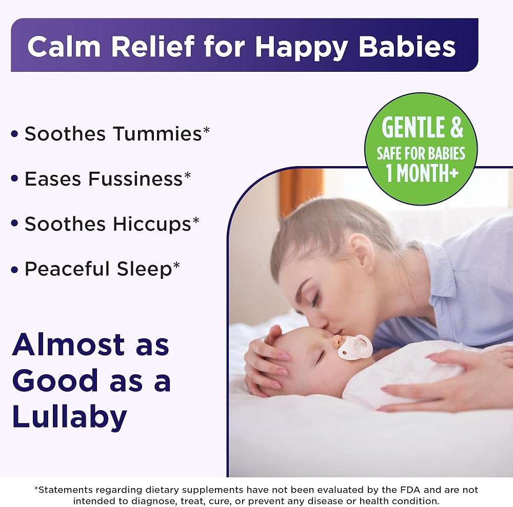 Wellements Organic Nighttime Gripe Water for Babies 1 Month+ (4 Fl Oz) - Baby Gripe Water for Bedtime Relief Gas, Colic & Fussiness - Herbs Promote a Peaceful Night’s Sleep - USDA Certified & Non GMO - Image 3