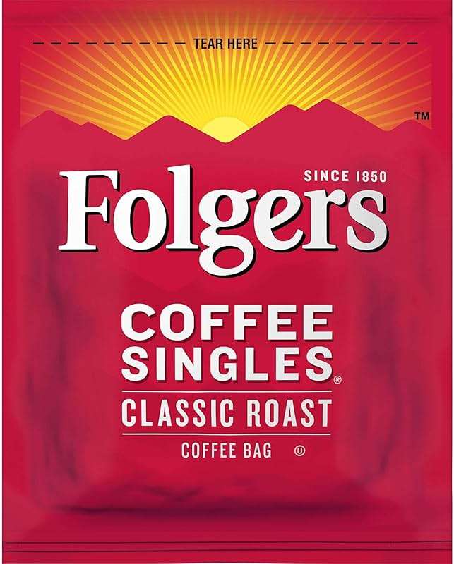 Folgers Classic Roast Coffee Singles, 19 ct - Image 6