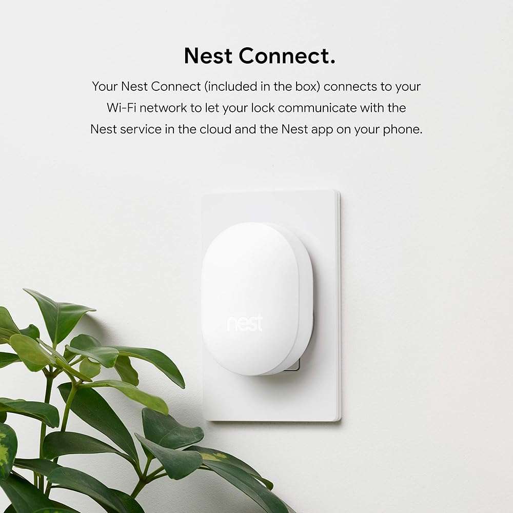 Google Nest x Yale Lock - Tamper-Proof Smart Lock for Keyless Entry - Keypad Deadbolt Lock for Front Door - Satin Nickel - Image 9