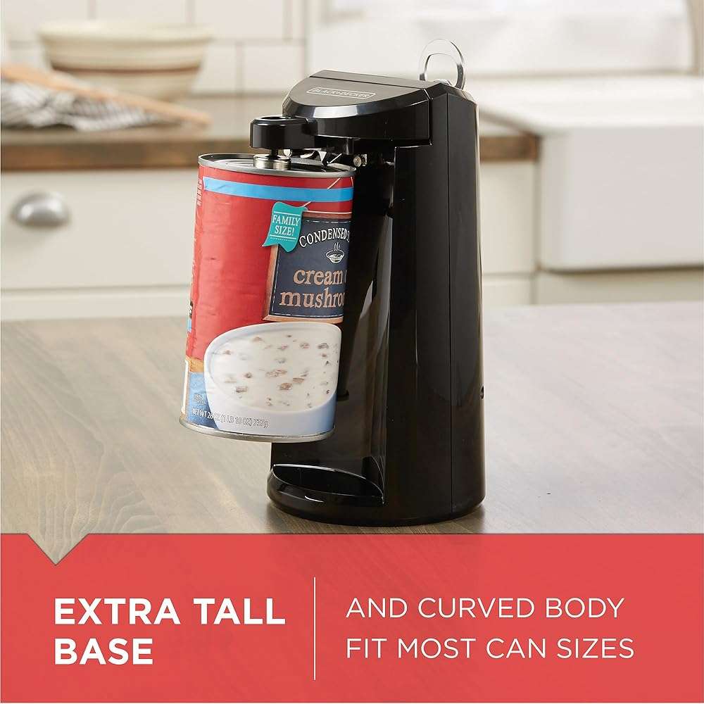 APPLICA SPECTRUM EC500B Tall Can Opener, Black - Image 5