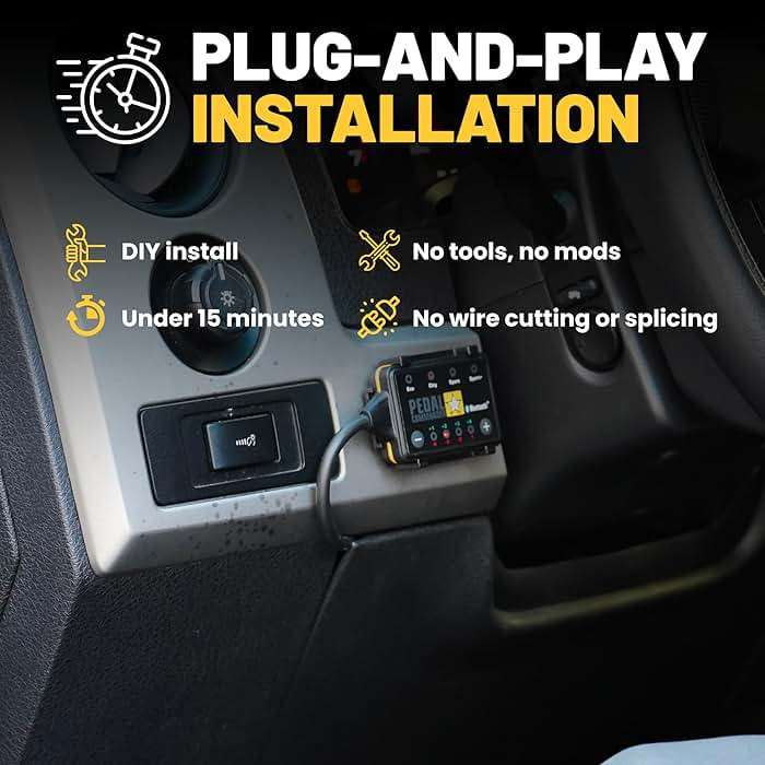 PEDAL COMMANDER for Ford F150 2011-2026 Throttle Response Controller - Plug-and-Play, 36 Settings - 4 Modes, Wireless App Control, Anti-Theft - Throttle Controller Parts - F-150 Truck Accessories - Image 8