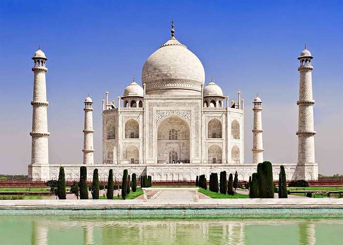 LYLYCTY 7x5ft Taj Mahal Backdrop Indian Famous Architectural Taj Mahal Photography Background and Studio Photography Backdrop Props LYLX207 - Image 7