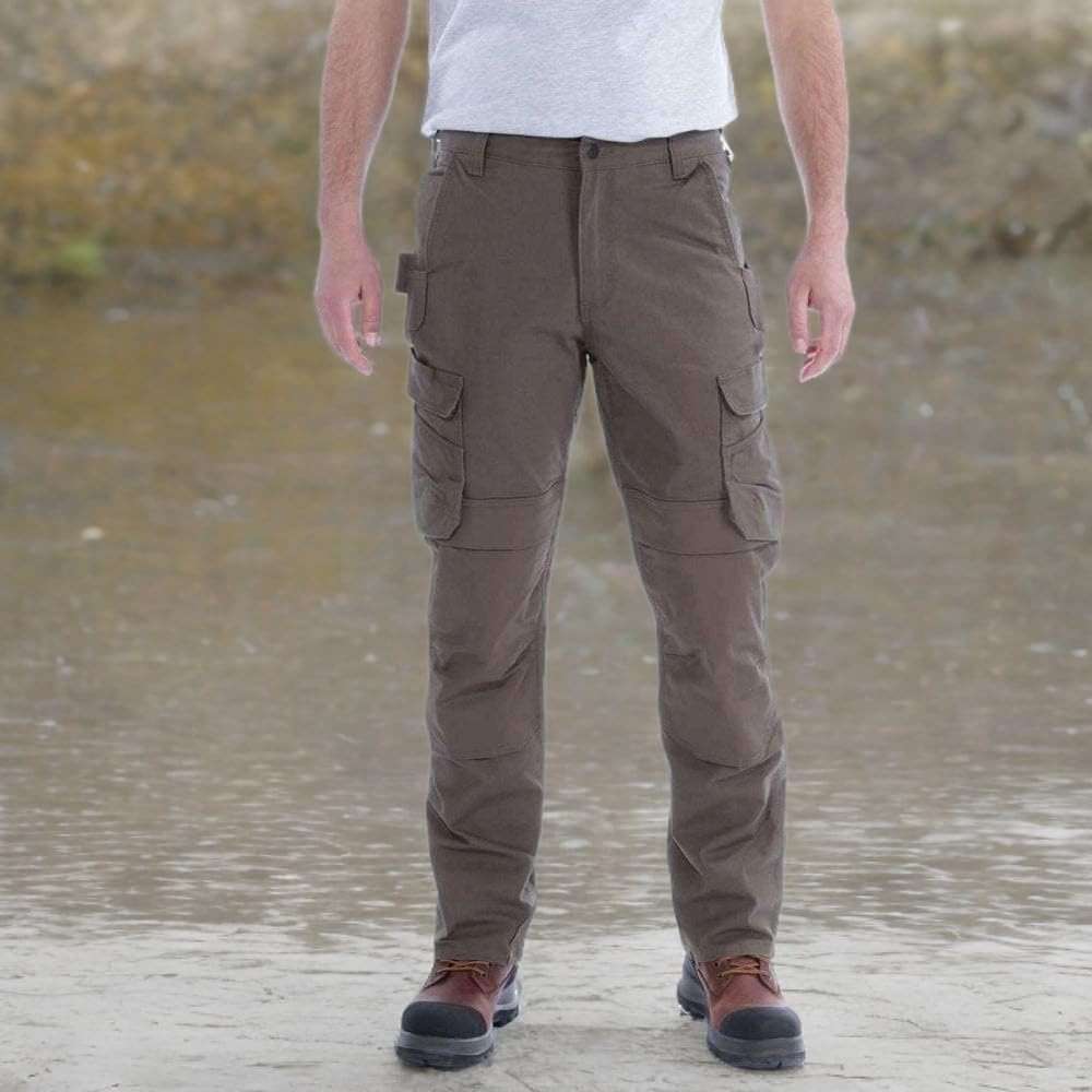 Carhartt Men's Steel Rugged Flex® Relaxed Fit Double-Front Cargo Work Pant - Image 3