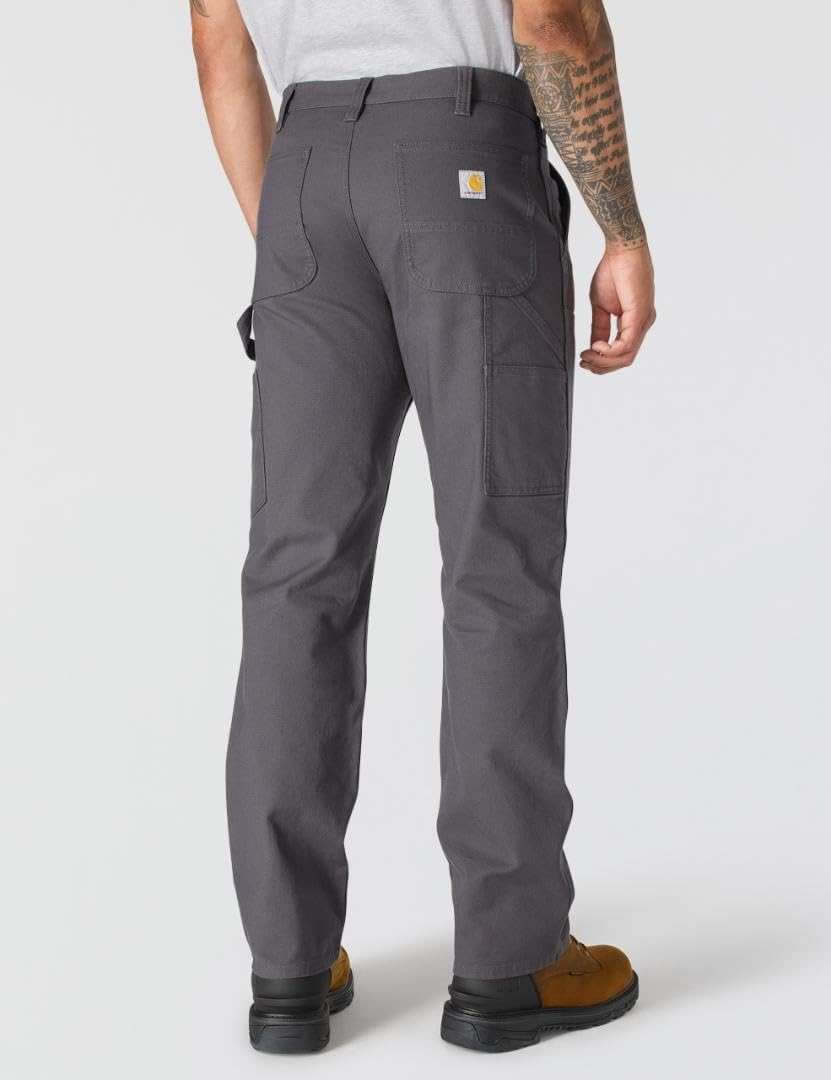 Carhartt Men's Relaxed Straight Rugged Flex® Duck Double-Front Dungaree - Image 2