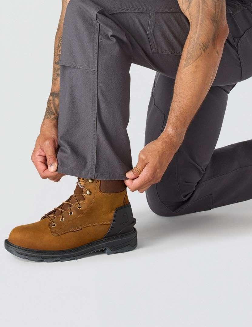 Carhartt Men's Relaxed Straight Rugged Flex® Duck Double-Front Dungaree - Image 6