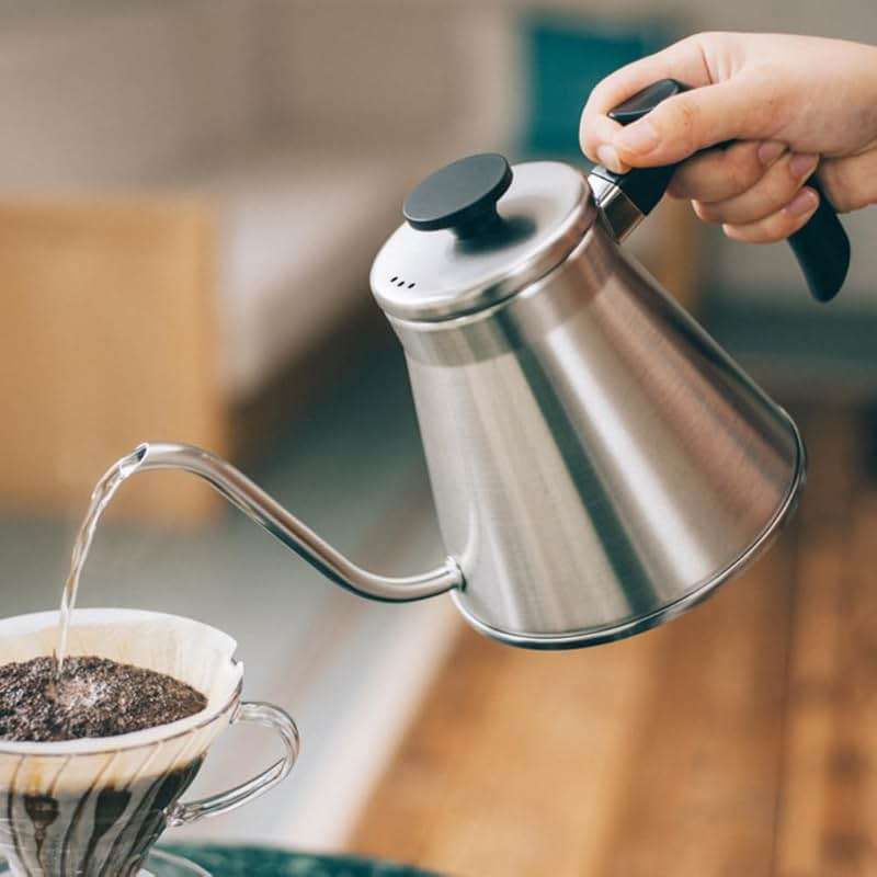 Hario V60 "Fit" Gooseneck Drip Kettle, 1200ml, Silver - Image 5