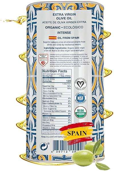 GARCÍA DE LA CRUZ - Organic Extra Virgin Olive Oil, Master Miller Premium Oil, Almond and Tomato Tones, Smooth Body, Sourced in Spain, Montes de Toledo, Bottled in Tins - 3L - Image 2