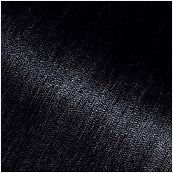 Garnier Olia Hair Color, Ammonia-Free Permanent Hair Dye, Oil-Powered Formula for 100% Gray Coverage and 3x Shinier Hair, Vegan & Cruelty Free, 1.0 Black, 2 Count - Image 9