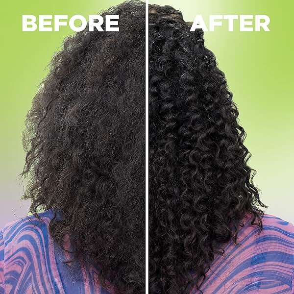 Garnier Fructis Curl Nourish Moisturizing Conditioner for Curly Hair, Plant Protein and Coconut Oil Formula, Up to 48HR of Curl Definition, Sulfate Free & Vegan, 12 Fl Oz, 3 Count (Packaging May Vary) - Image 6