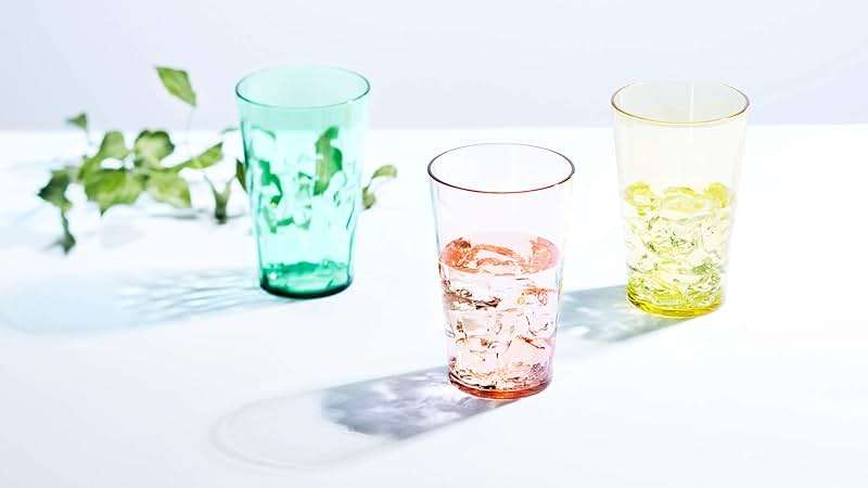 SCANDINOVIA - 19oz Unbreakable Premium Drinking Glasses Set of 6 - Super Grade Acrylic Plastic - Perfect for Gifts - Dishwasher Safe - Stackable - Drinkware Cups Reusable Water Tumbler - Image 5