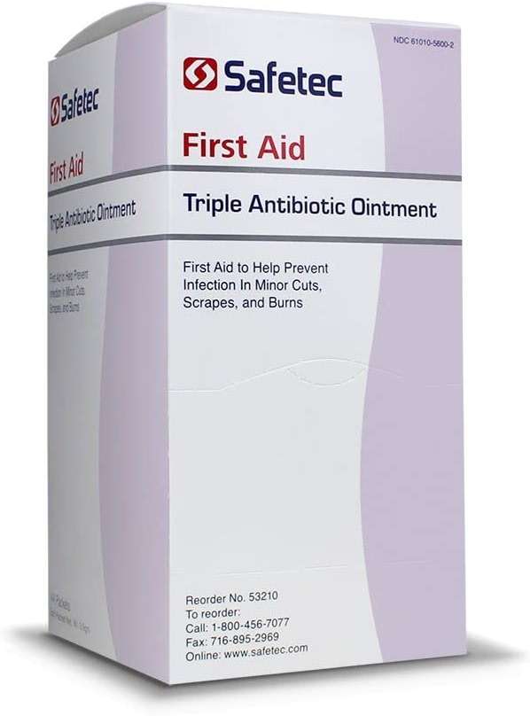 Safetec 42909 Triple Antibiotic Ointment, Pack of 144 - Image 2