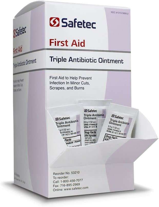 Safetec 42909 Triple Antibiotic Ointment, Pack of 144 - Image 4